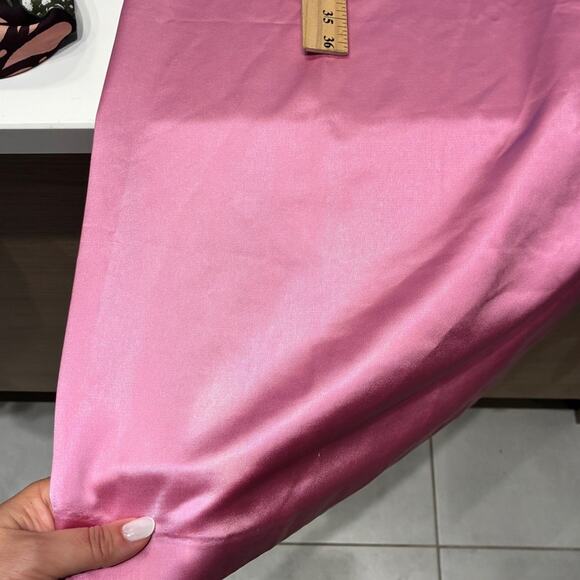 Jason Wu Fuchsia Satin Corset Midi Dress Medium - Picture 8 of 11